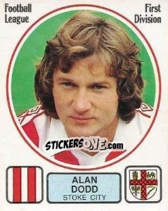 Figurina Alan Dodd - UK Football 1981-1982 - Panini