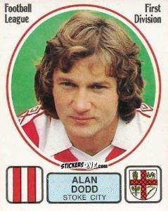Figurina Alan Dodd - UK Football 1981-1982 n. 232 - Panini