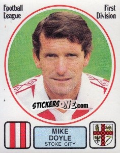 Figurina Mike Doyle - UK Football 1981-1982 - Panini