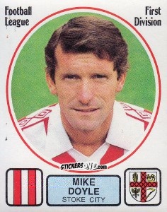 Sticker Mike Doyle - UK Football 1981-1982 n. 233 - Panini