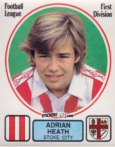 Sticker Adrian Heath - UK Football 1981-1982 n. 238 - Panini