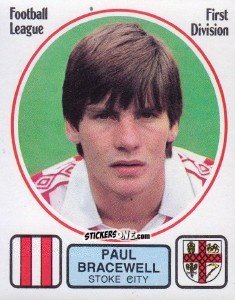 Figurina Paul Bracewell - UK Football 1981-1982 n. 240 - Panini