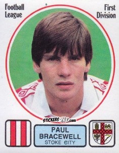 Figurina Paul Bracewell - UK Football 1981-1982 - Panini