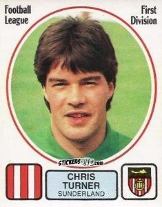 Figurina Chris Turner - UK Football 1981-1982 - Panini