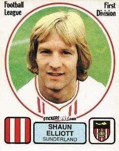 Cromo Shaun Elliott - UK Football 1981-1982 - Panini