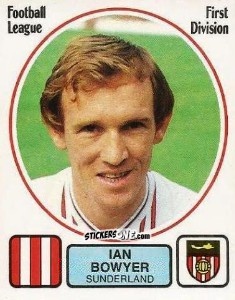 Cromo Ian Bowyer - UK Football 1981-1982 - Panini