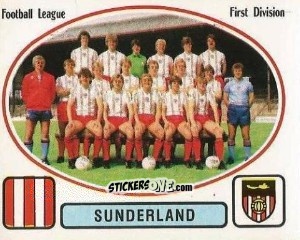 Sticker Team Photo - UK Football 1981-1982 - Panini