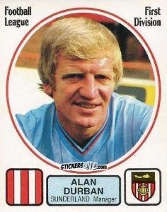 Sticker Alan Durban - UK Football 1981-1982 n. 251 - Panini