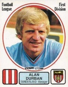 Cromo Alan Durban - UK Football 1981-1982 - Panini