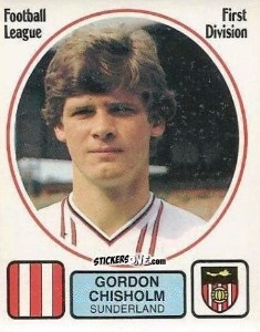 Cromo Gordon Chisholm - UK Football 1981-1982 n. 253 - Panini