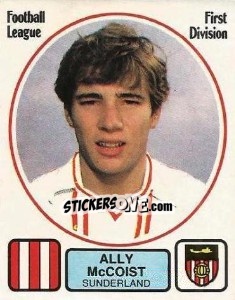 Sticker Ally McCoist - UK Football 1981-1982 - Panini