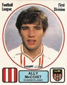 Cromo Ally McCoist - UK Football 1981-1982 - Panini