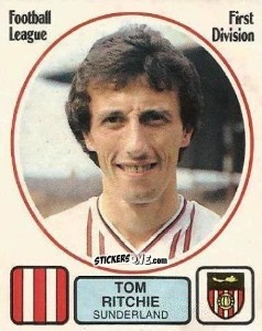 Sticker Tom Ritchie - UK Football 1981-1982 n. 256 - Panini
