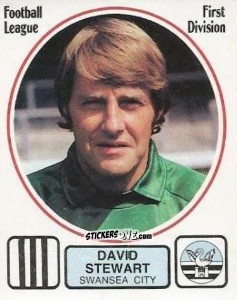 Sticker David Stewart - UK Football 1981-1982 - Panini