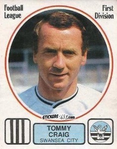 Sticker Tommy Craig - UK Football 1981-1982 n. 264 - Panini