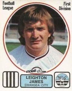 Figurina Leighton James - UK Football 1981-1982 - Panini