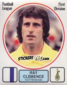Cromo Ray Clemence - UK Football 1981-1982 - Panini