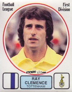 Sticker Ray Clemence - UK Football 1981-1982 - Panini