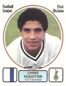 Sticker Chris Hughton - UK Football 1981-1982 n. 275 - Panini