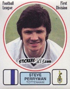 Cromo Steve Perryman - UK Football 1981-1982 - Panini