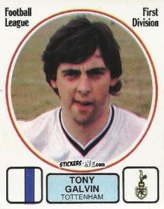 Cromo Tony Galvin - UK Football 1981-1982 - Panini