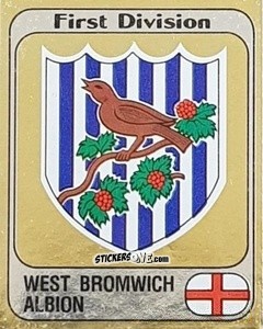 Sticker Badge - UK Football 1981-1982 - Panini