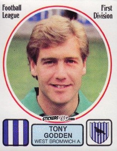 Sticker Tony Godden - UK Football 1981-1982 n. 289 - Panini