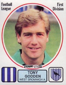 Cromo Tony Godden - UK Football 1981-1982 - Panini