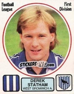 Cromo Derek Statham - UK Football 1981-1982 - Panini