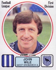 Sticker John Wile - UK Football 1981-1982 n. 292 - Panini