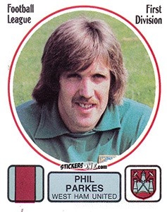 Figurina Phil Parkes - UK Football 1981-1982 - Panini