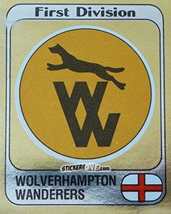 Sticker Badge - UK Football 1981-1982 - Panini