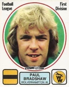 Sticker Paul Bradshaw - UK Football 1981-1982 n. 319 - Panini