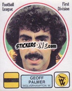 Cromo Geoff Palmer - UK Football 1981-1982 - Panini
