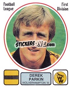 Sticker Derek Parkin - UK Football 1981-1982 n. 322 - Panini