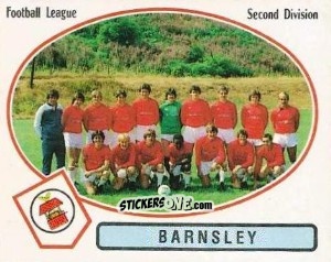 Sticker Team Photo - UK Football 1981-1982 - Panini