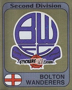 Cromo Badge - UK Football 1981-1982 - Panini