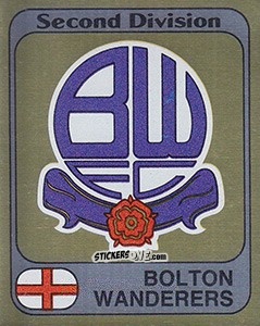 Sticker Badge - UK Football 1981-1982 - Panini