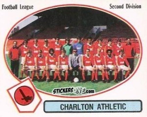 Cromo Team Photo - UK Football 1981-1982 - Panini