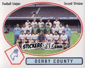 Sticker Team Photo - UK Football 1981-1982 - Panini