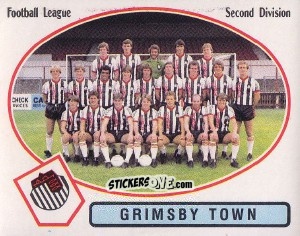 Sticker Team Photo - UK Football 1981-1982 - Panini