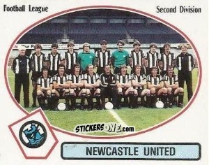 Sticker Team Photo - UK Football 1981-1982 - Panini