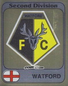 Figurina Badge - UK Football 1981-1982 - Panini