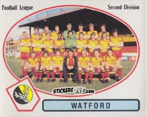 Sticker Team Photo - UK Football 1981-1982 n. 374 - Panini
