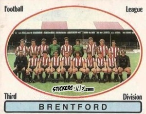 Sticker Team Photo - UK Football 1981-1982 n. 378 - Panini