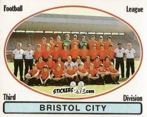 Figurina Team Photo - UK Football 1981-1982 - Panini