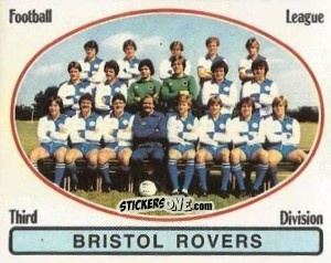 Cromo Team Photo - UK Football 1981-1982 - Panini