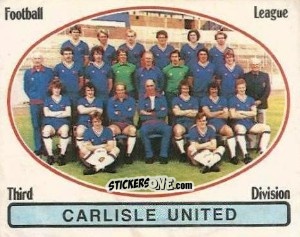 Figurina Team Photo - UK Football 1981-1982 - Panini