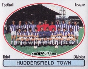 Sticker Team Photo - UK Football 1981-1982 - Panini