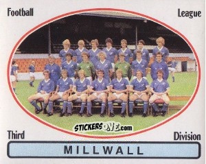 Cromo Team Photo - UK Football 1981-1982 - Panini